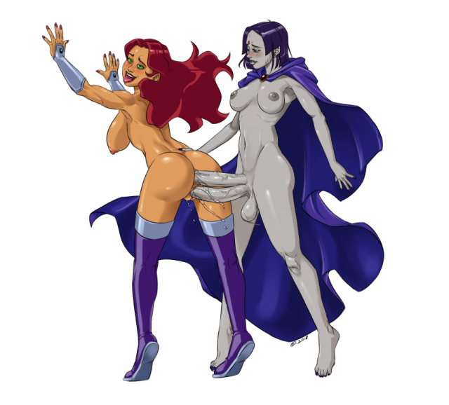 Teen Titans Raven And Starfire Futa Impregnation