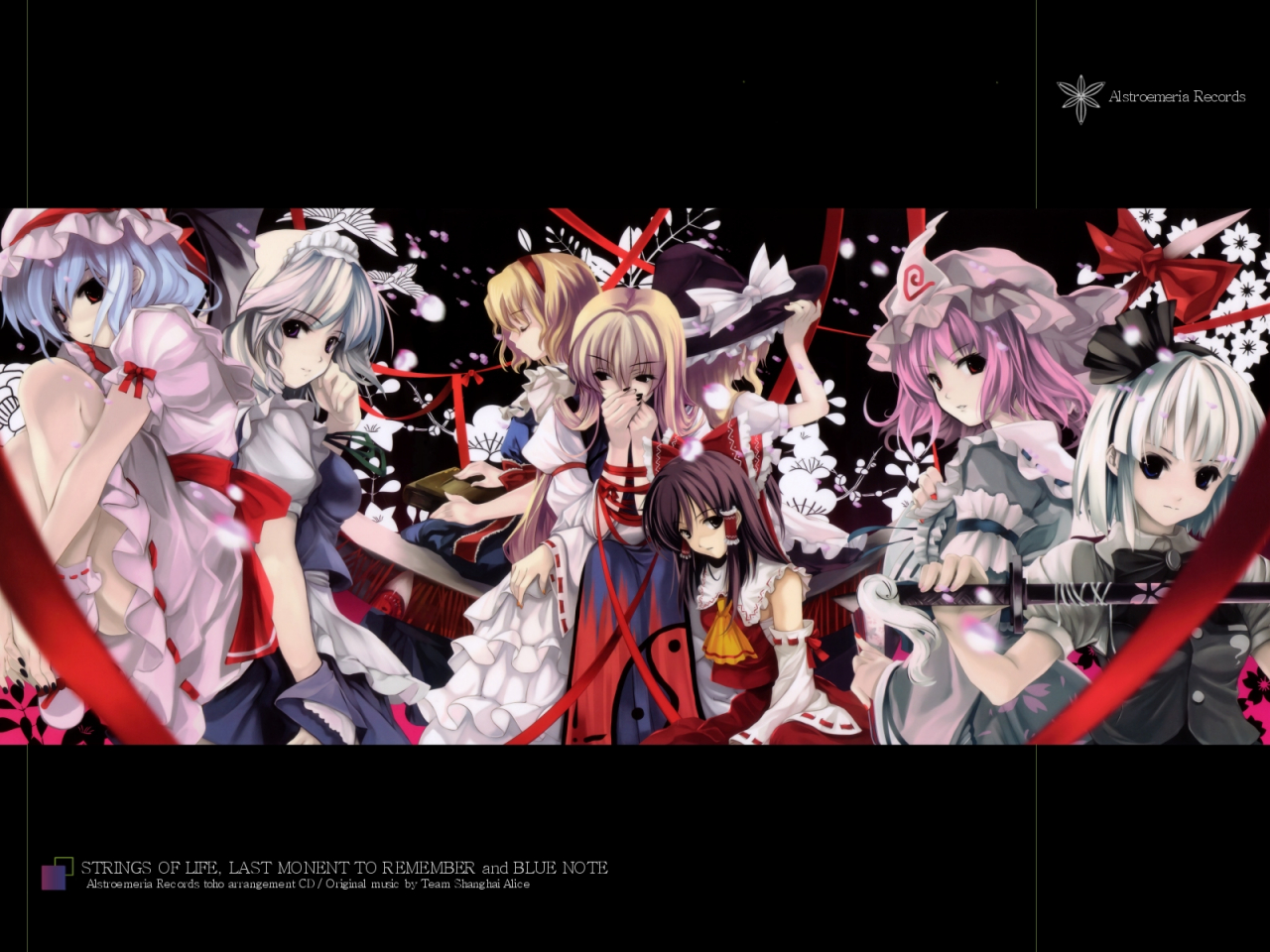 alice-margatroidhakurei-reimuizayoi-sakuyakirisame-marisakonpaku-youmuremilia-scarletsaigyouji-yuyukoyakumo-yukari