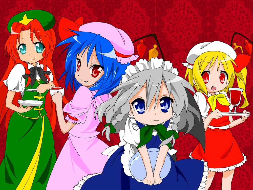 flandre-scarlethong-meilingizayoi-sakuyaremilia-scarlet