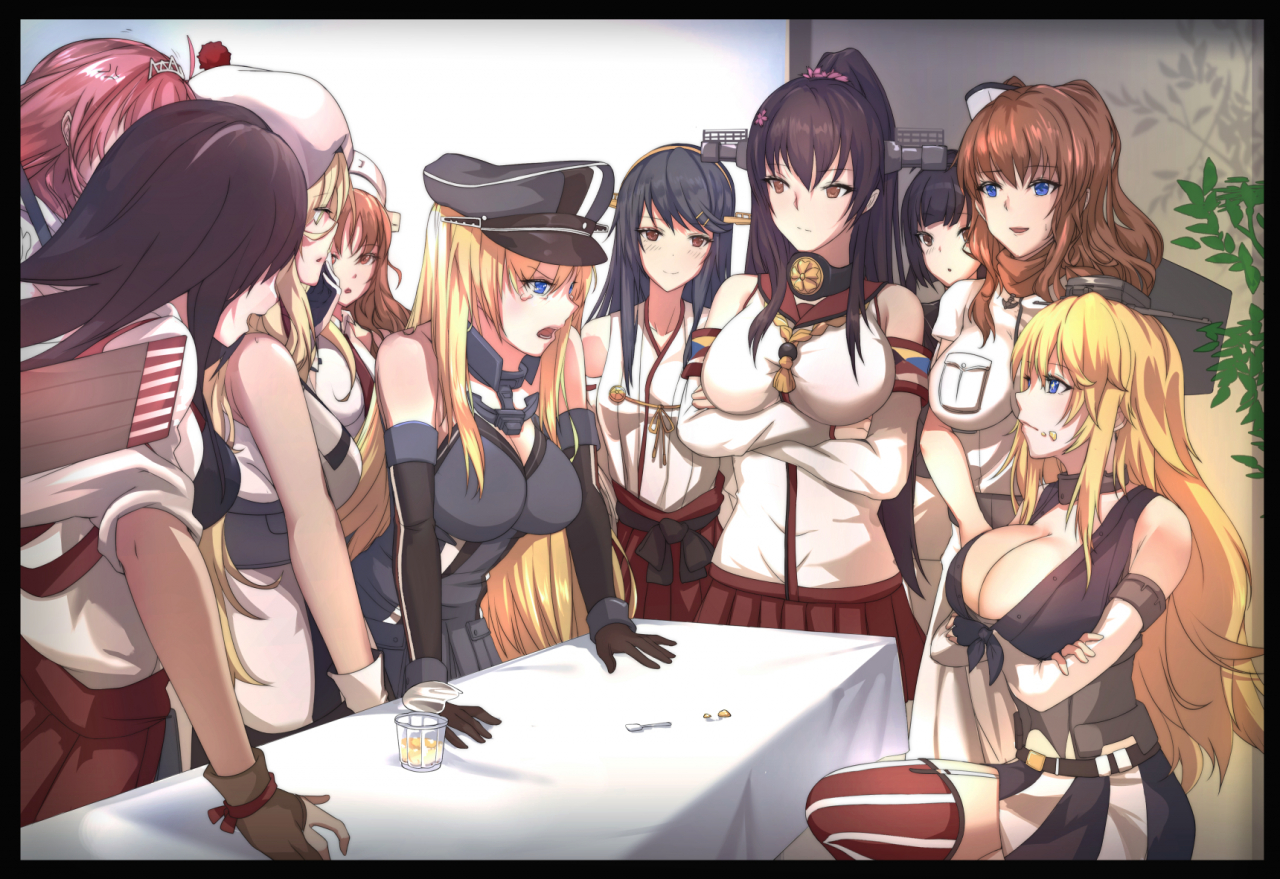 akagi-kantai-collectionakizuki-kantai-collectionark-royal-kantai-collectionbismarck-kantai-collectionharuna-kantai-collectioniowa-kantai-collectionlittorio-kantai-collectionrichelieu-kantai-collectionsaratoga-kantai-collectionya