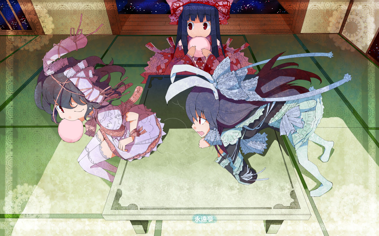 houraisan-kaguyainaba-tewireisen-udongein-inaba