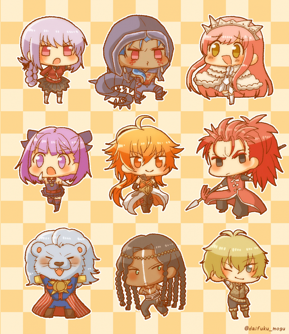billy-the-kid-fate-grand-ordercu-chulainn-alter-fate-grand-orderflorence-nightingale-fate-grand-ordergeronimo-fate-grand-orderhelena-blavatsky-fate-grand-orderlancerli-shuwen-fateli-shuwen-fate-grand-ordermedb-fate-allmedb-fate