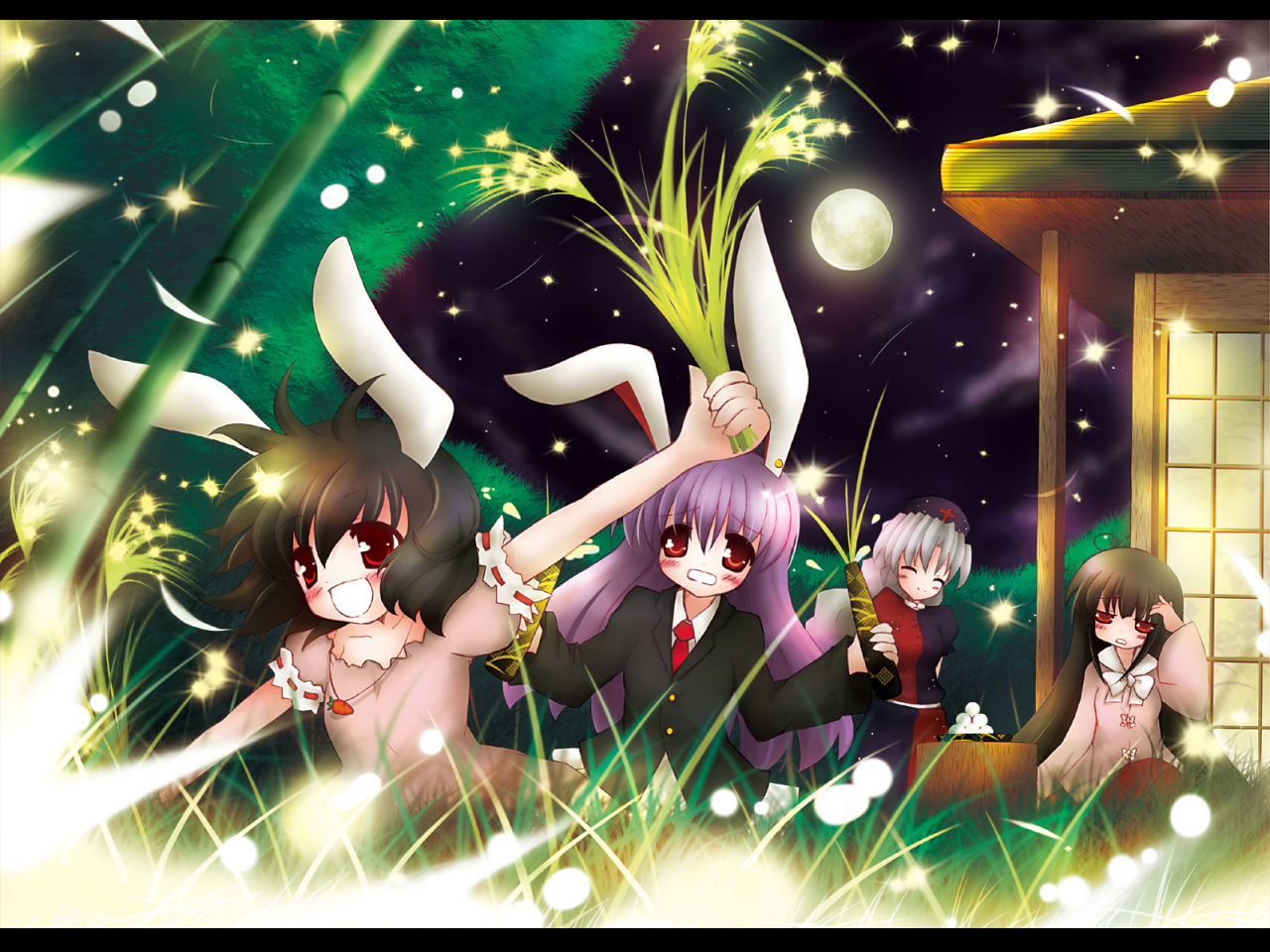 houraisan-kaguyainaba-tewireisen-udongein-inabayagokoro-eirin