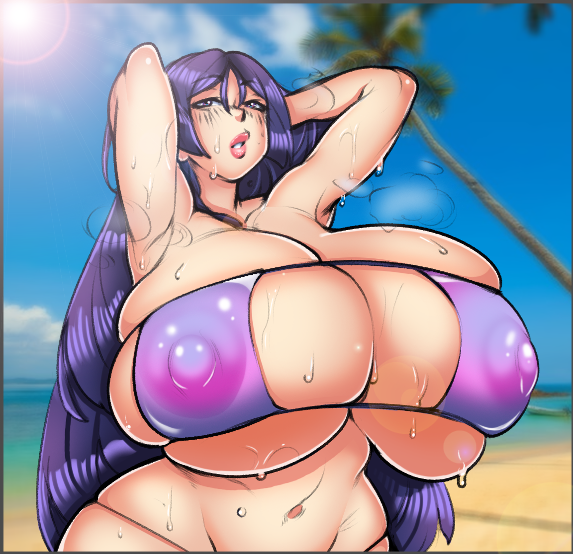 minamoto-no-raikou-fate-grand-orderminamoto-no-raikou-swimsuit-lancer-fate