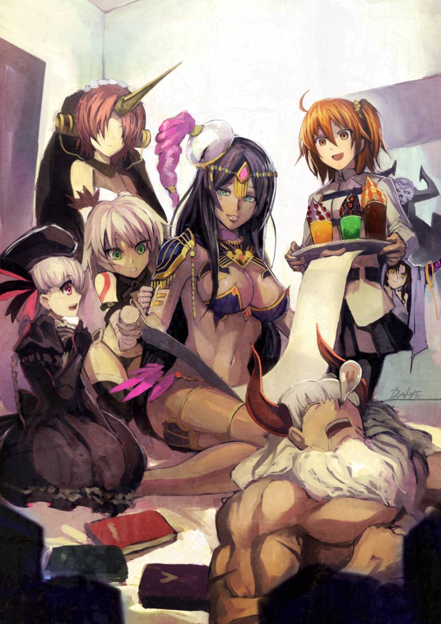 asterios-fate-grand-orderfrankensteins-monster-fatefujimaru-ritsuka-femaleishtar-fate-grand-orderjack-the-ripper-fate-apocryphaking-hassan-fate-grand-ordernursery-rhyme-fate-extrascheherazade-fate-grand-ordertohsaka-rin