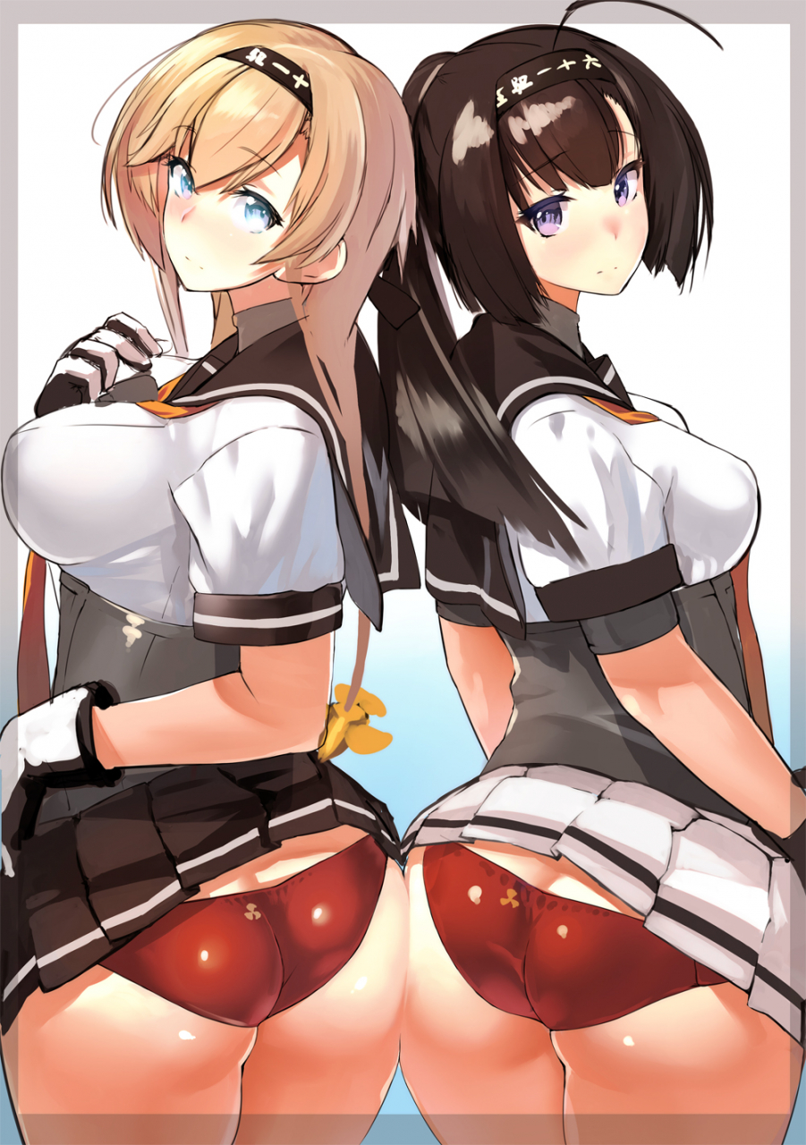akizuki-kantai-collectionteruzuki-kantai-collection