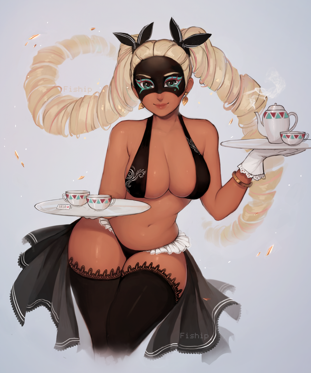 black-masktwintelle-arms