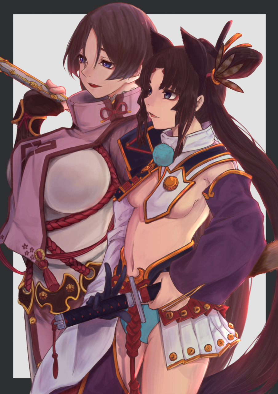 minamoto-no-raikou-fate-grand-orderushiwakamaru-fate-grand-order