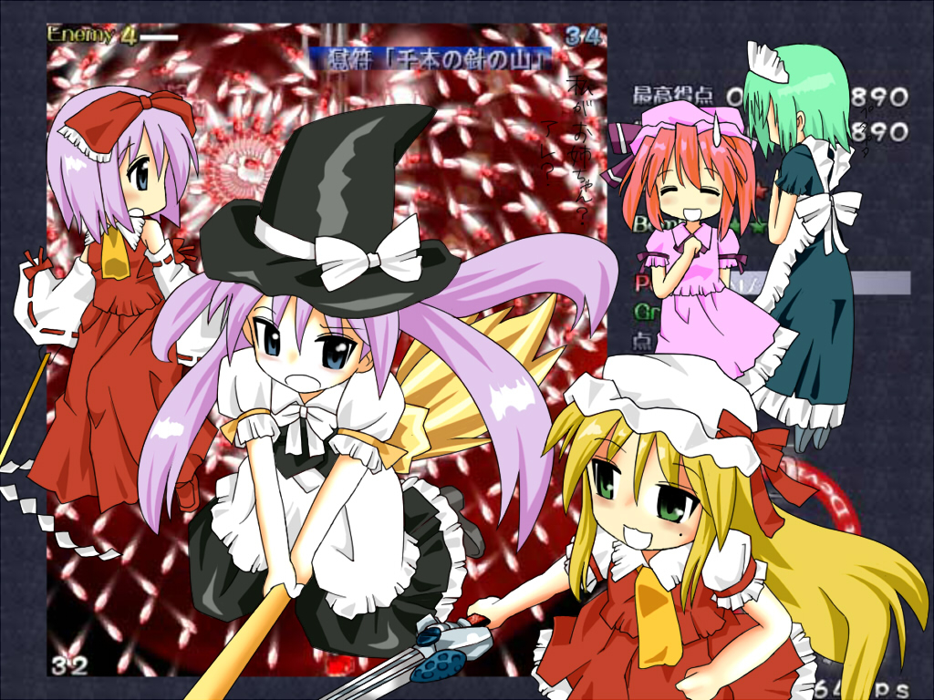 flandre-scarlethakurei-reimuhiiragi-kagamihiiragi-tsukasaiwasaki-minamiizayoi-sakuyaizayoi-sakuya-cosplayizumi-konatakirisame-marisakobayakawa-yutakaremilia-scarlet