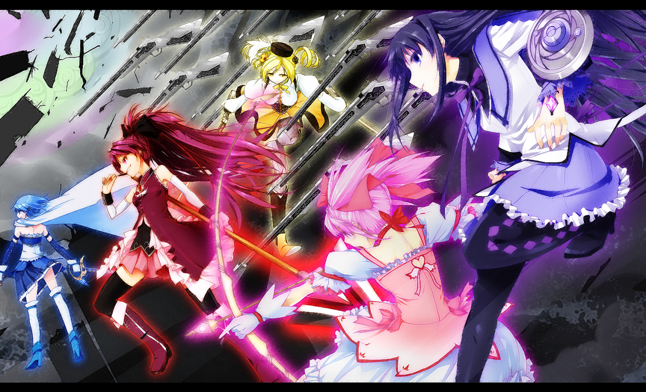 akemi-homurakaname-madokamiki-sayakasakura-kyoukotomoe-mami