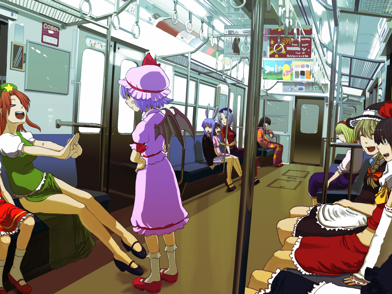 alice-margatroidchenflandre-scarlethakurei-reimuhong-meilinghouraisan-kaguyainaba-tewiizayoi-sakuyakirisame-marisareisen-udongein-inabaremilia-scarletyagokoro-eirin