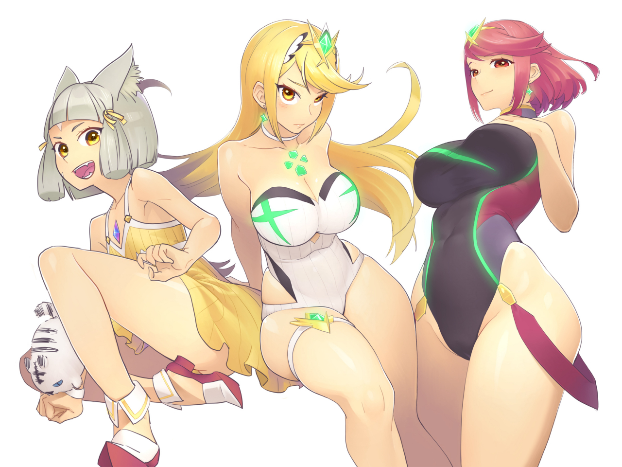 hikari-xenoblade-2homura-xenoblade-2niyah