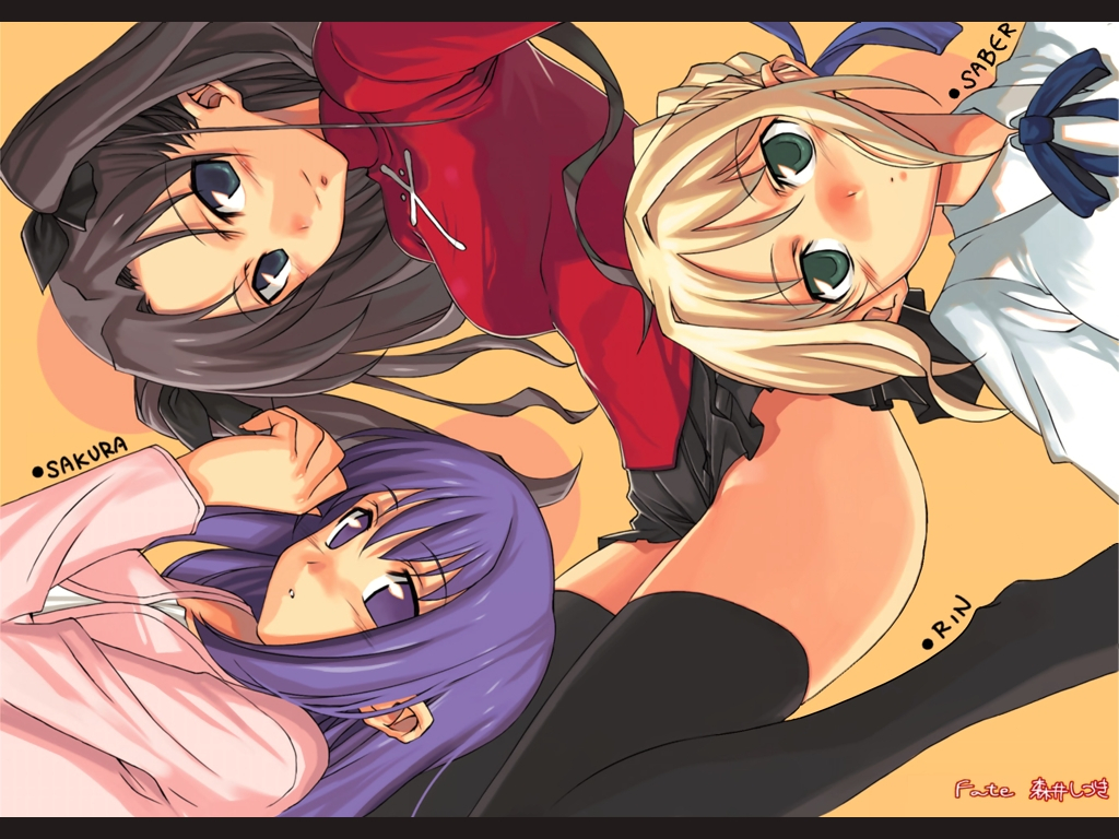 matou-sakurasabertohsaka-rintoosaka-rin