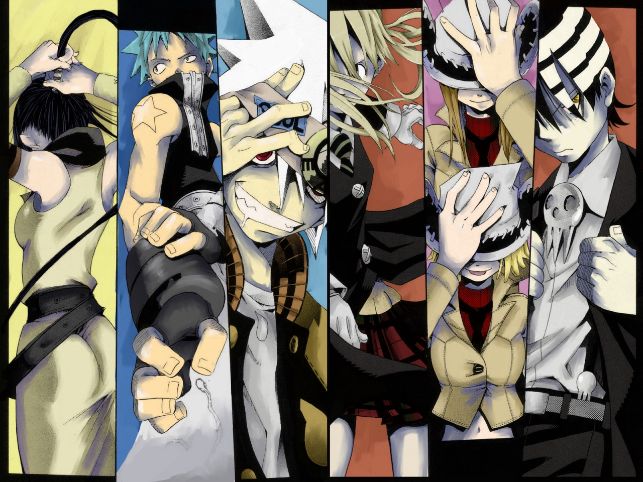 black-stardeath-the-kidelizabeth-thompsonmaka-albarnnakatsukasa-tsubakipatricia-thompsonsoul-eater-character