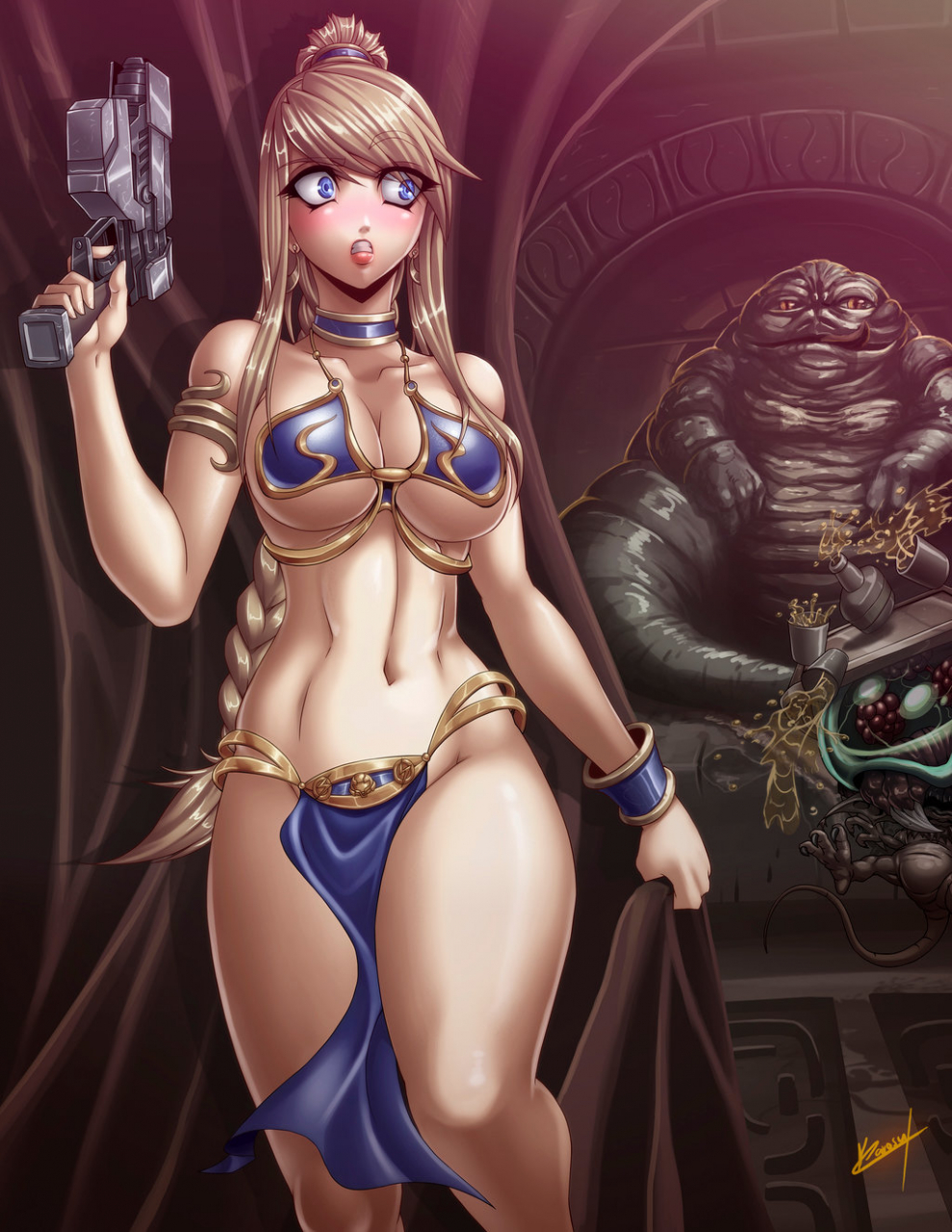 jabba-the-huttmetroid-creatureprincess-leia-organa-solosamus-aran