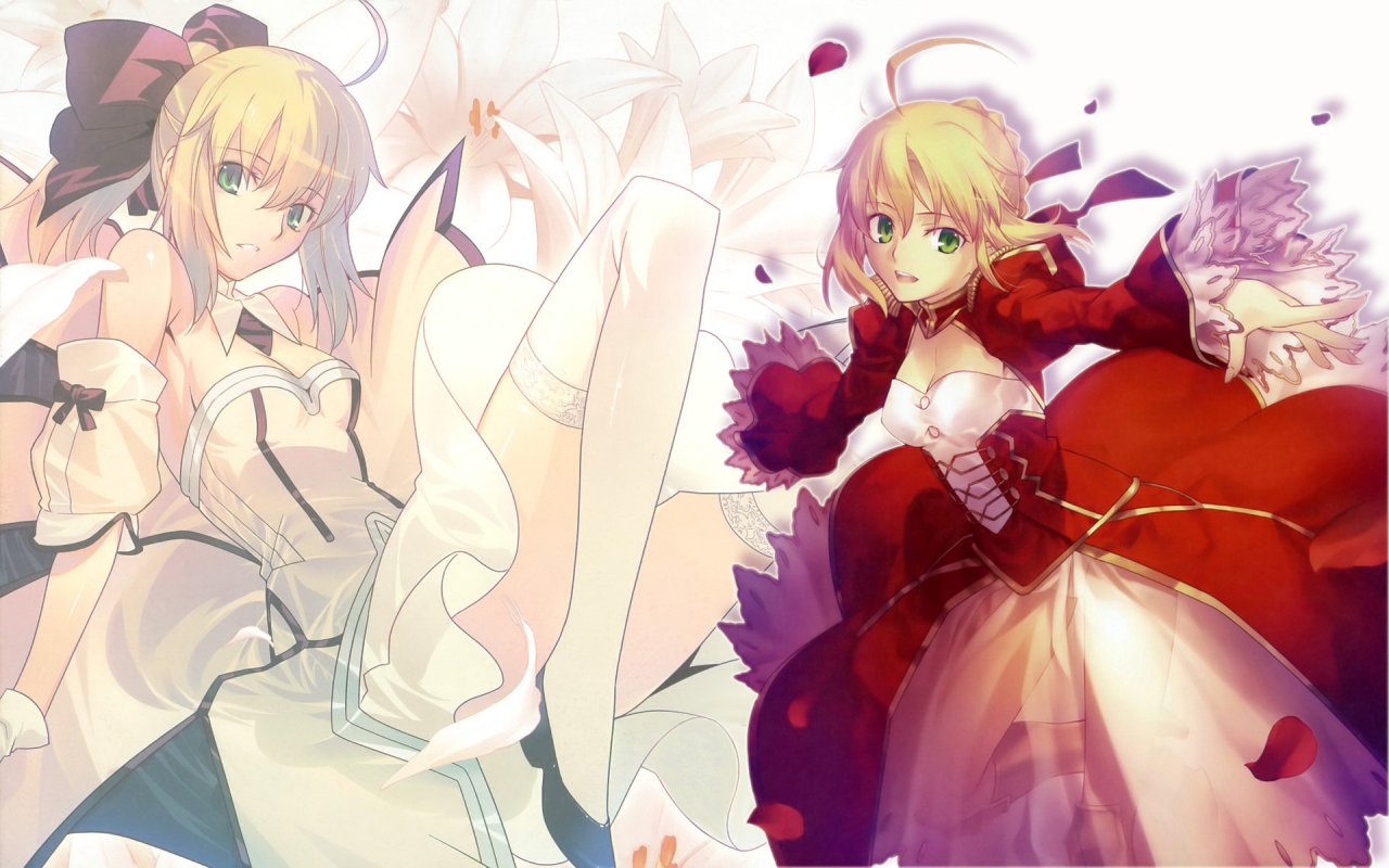 artoria-pendragon-allnero-claudius-fatenero-claudius-fate-allsabersaber-lily