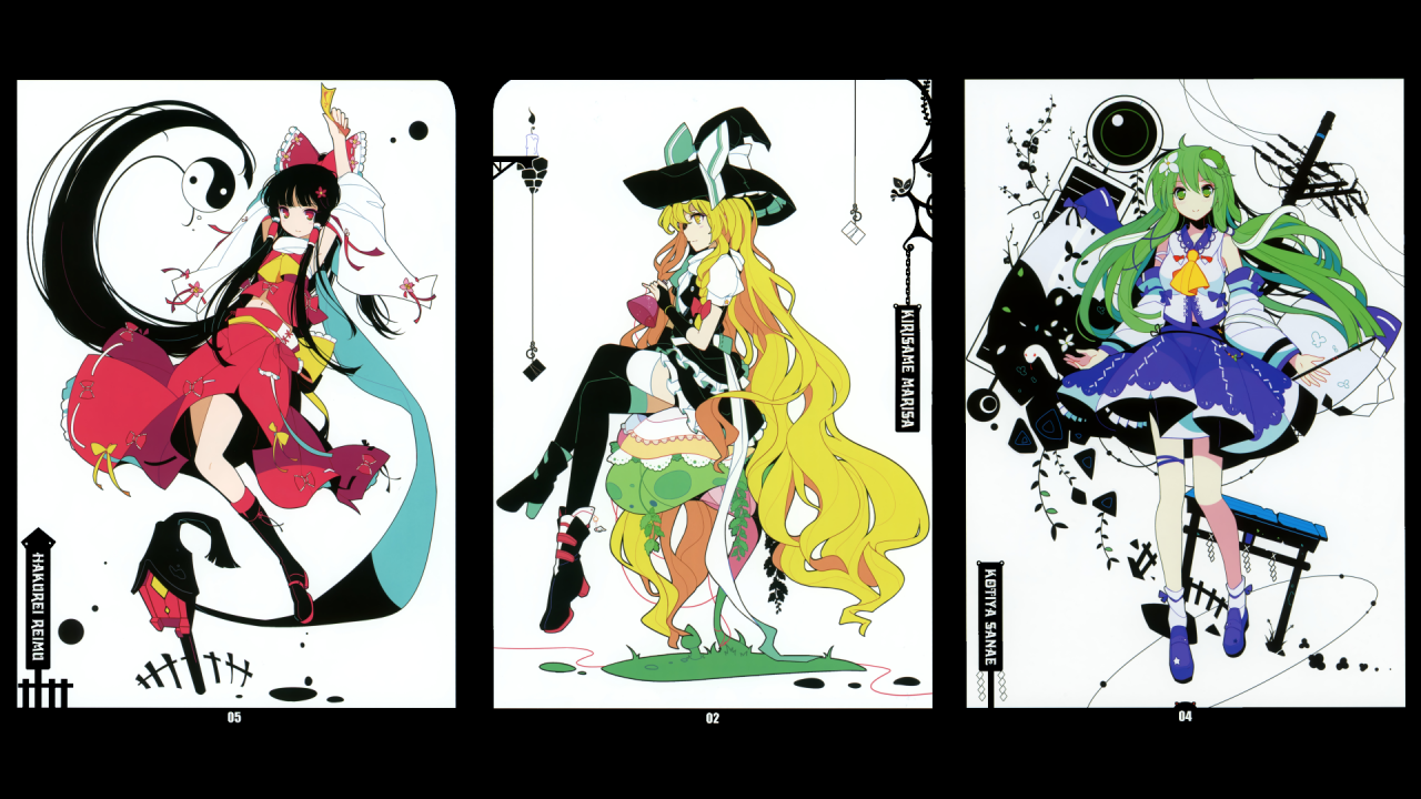 hakurei-reimukirisame-marisakochiya-sanae