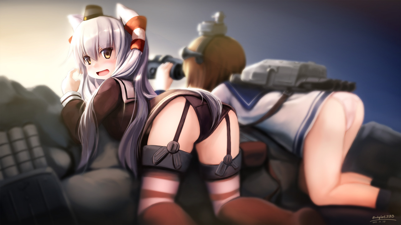 amatsukaze-kantai-collectionyukikaze-kantai-collection
