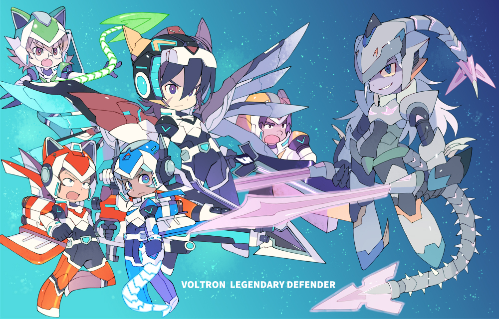 aka-jishiao-jishihunk-voltronkeith-voltronki-jishikuro-jishi-golionlance-voltronlotor-voltronmidori-jishipidge-gundersonprincess-allurasincline-mecha