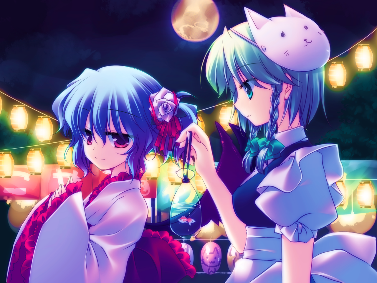 izayoi-sakuyaremilia-scarlet