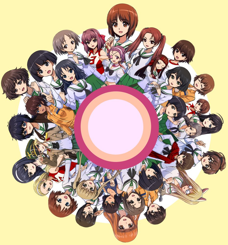 akiyama-yukaricaesar-girls-und-panzererwin-girls-und-panzergotou-moyokohoshino-girls-und-panzerisobe-norikoisuzu-hanakadotani-anzukawanishi-shinobukawashima-momokondou-taekokonparu-nozomikoyama-yuzumaruyama-sakimomogaanakajima-girls