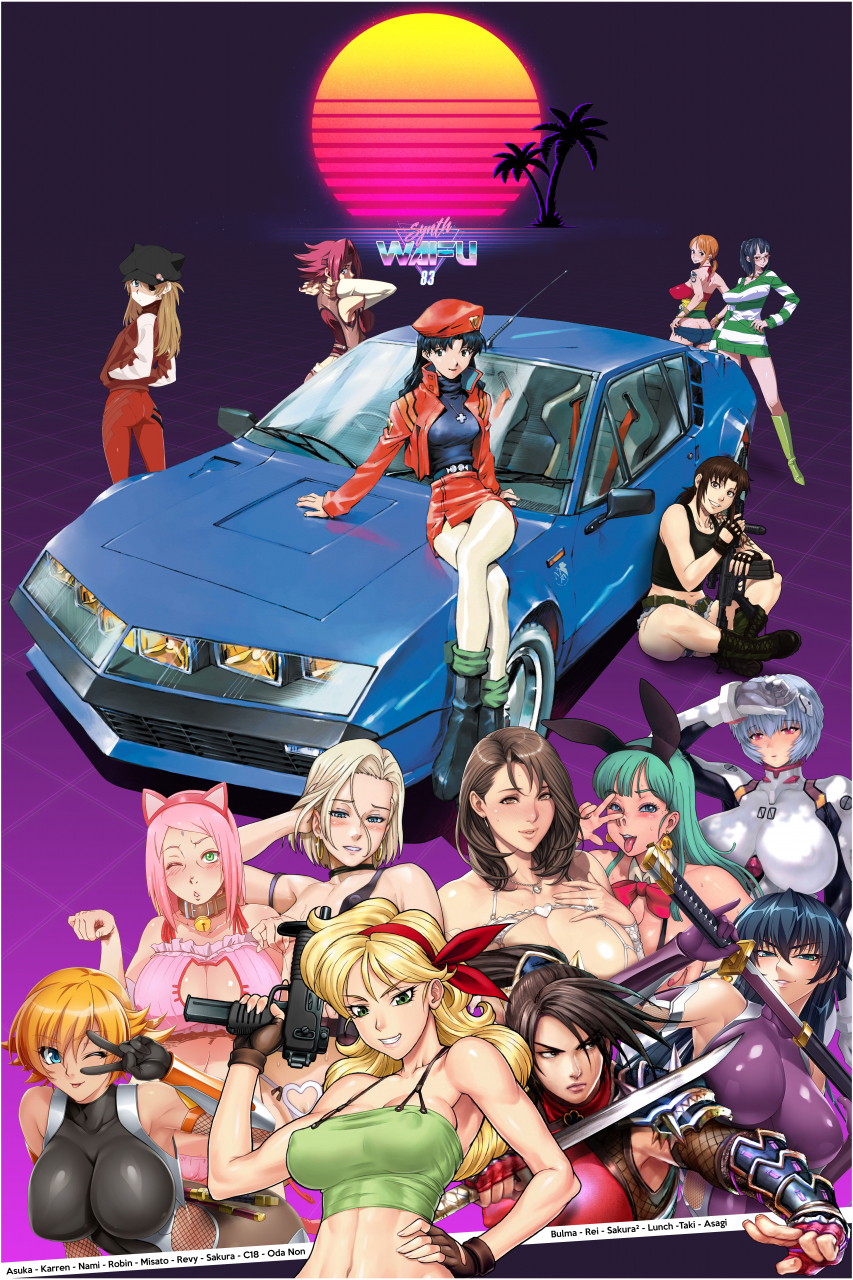 android-18ayanami-reibulmaharuno-sakuraigawa-asagiigawa-sakurakallen-stadtfeldkatsuragi-misatolunch-dragon-ballnami-one-piecenico-robinrevy-black-lagoonsoryu-asuka-langleytaki-soulcalibur