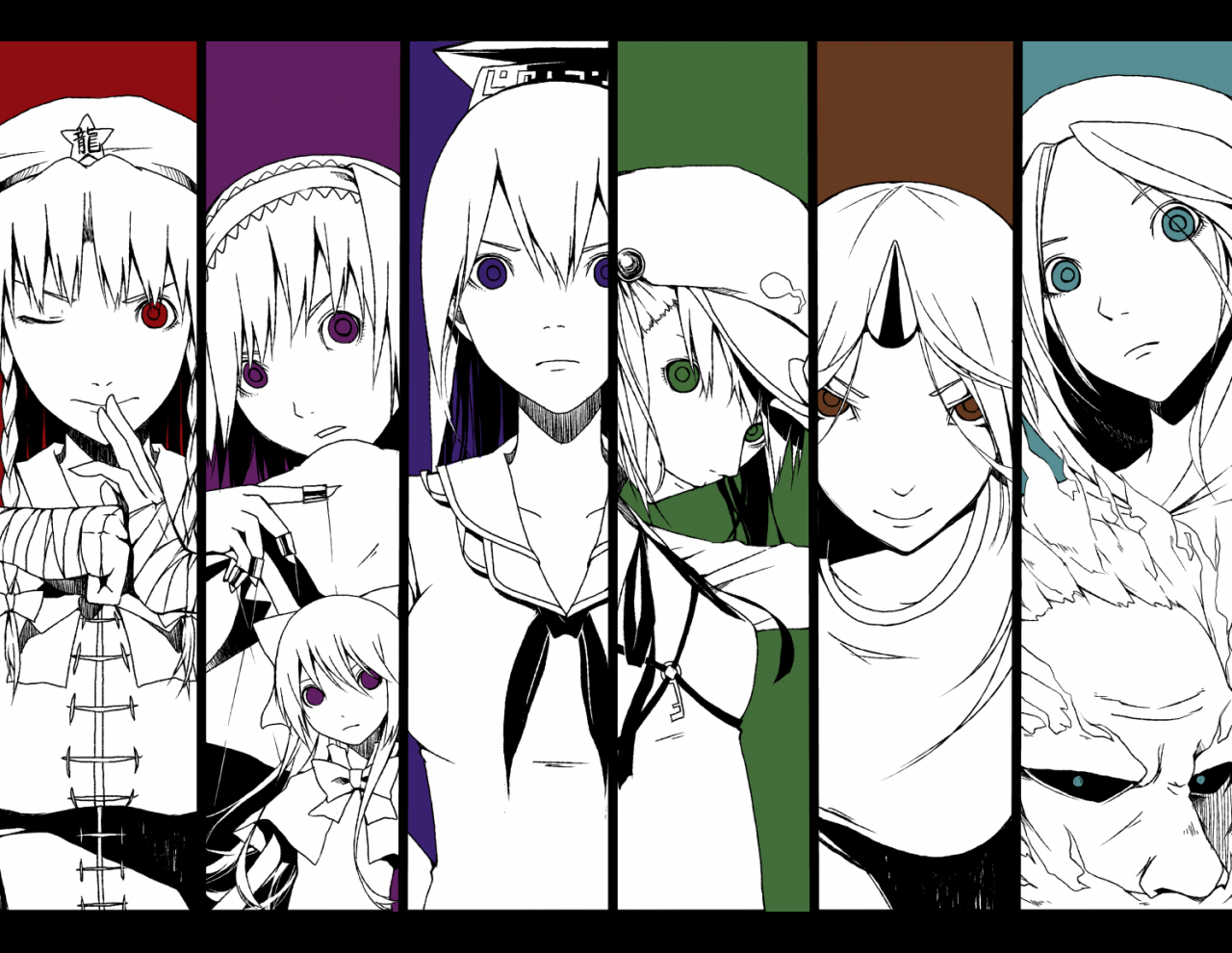 alice-margatroidhong-meilinghoshiguma-yuugikamishirasawa-keinekawashiro-nitorikumoi-ichirinshanghai-dollunzan