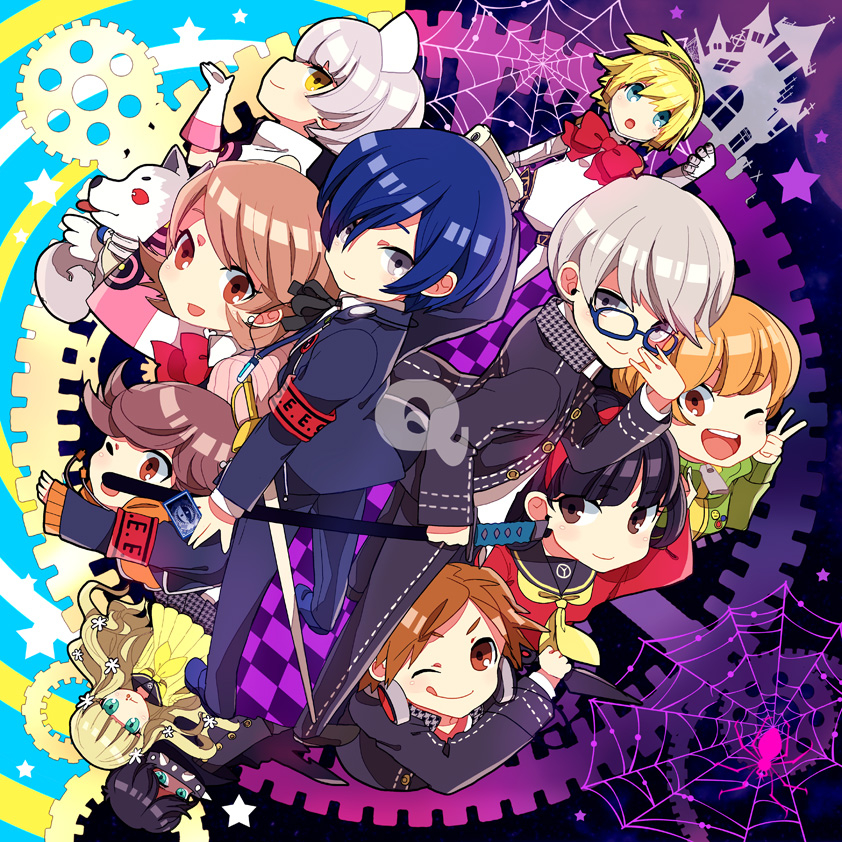 aegis-personaamada-kenamagi-yukikoelizabeth-personahanamura-yousukekoromarunarukami-yuurei-persona-qsatonaka-chieyuuki-makotozen-persona-q