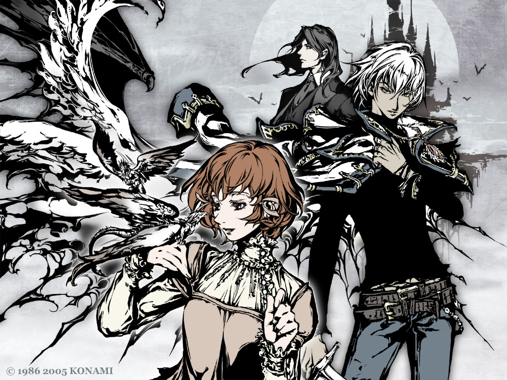 alucardalucard-castlevaniaarikado-genyahakuba-minasoma-cruz