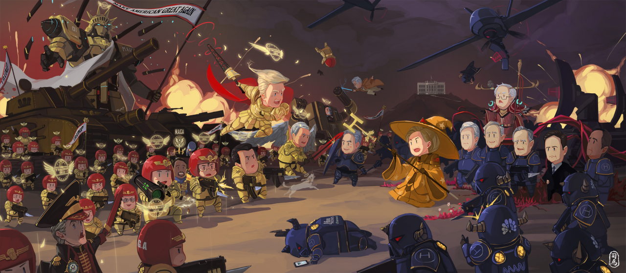 barack-obamaben-carsonbernie-sandersbill-clintonchris-christiedonald-trumpgeorge-h-w-bushgeorge-w-bushgilgameshhillary-clintonmike-pencetim-kaine