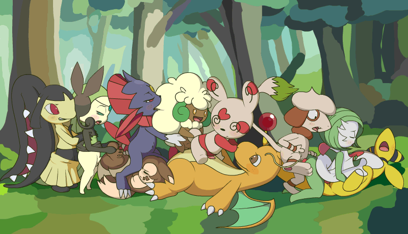 ampharosdragonitefurretgardevoirlegendary-pokemonmawilemeloettasmearglespindaweavilewhimsicott