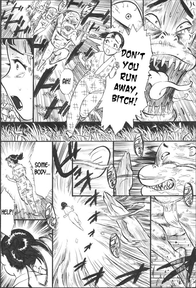 chakichi-momoyama-jirou-kappa-zeme-kappa-torture-english-desudesu