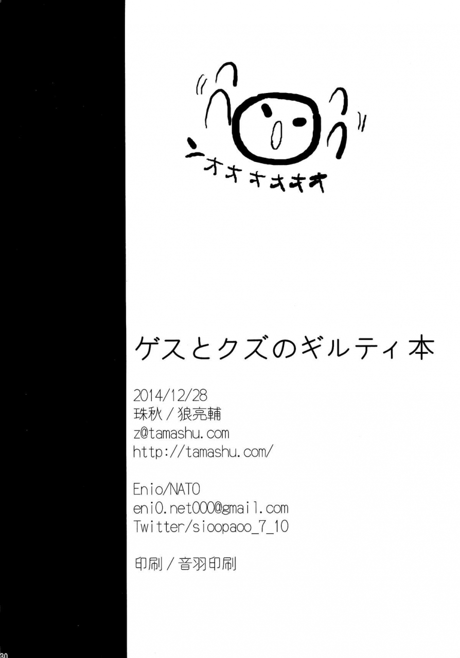 c87-tamashu-enio-ohkami-ryosuke-nato-gesu-to-kuzu-no-guilty-hon-guilty-gear-english-doujin-moeus