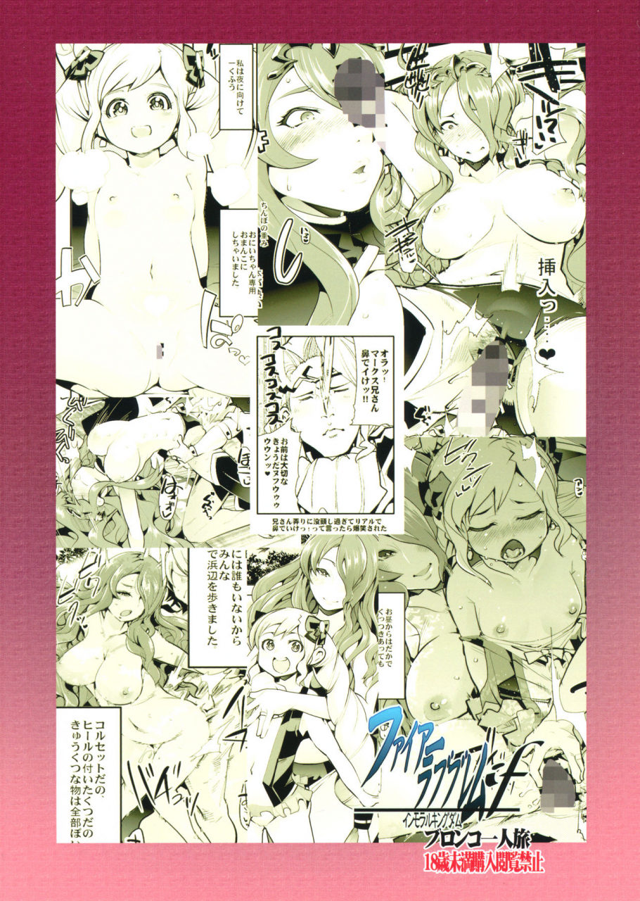 c88-bronco-hitoritabi-uchi-uchi-keyaki-fire-loveblem-if-immoral-kingdom-kaijou-genteibon-fire-emblem-if-english