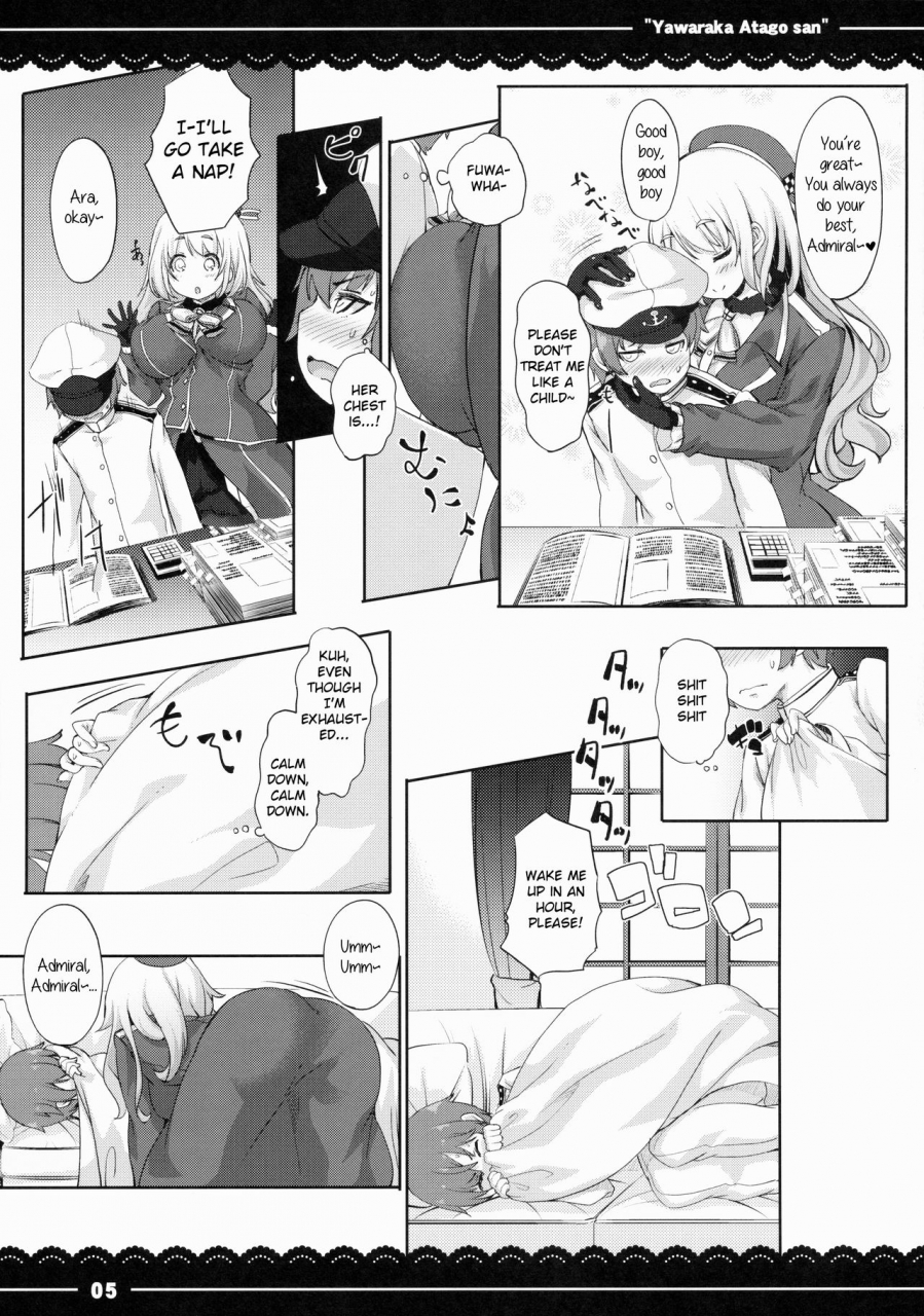 c88-itou-life-yawaraka-atago-san-kantai-collection-kancolle-english