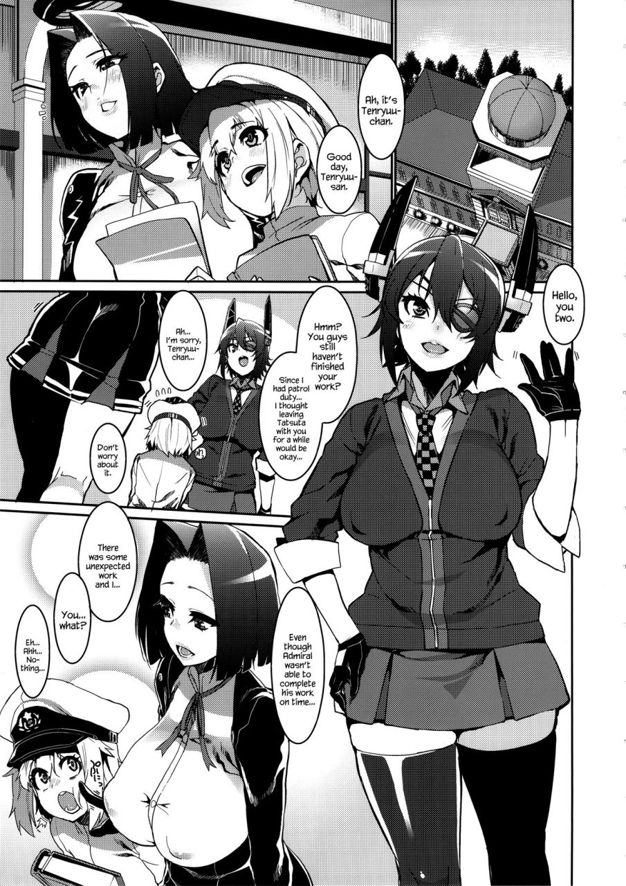 c90-hbo-henkuma-chiisai-teitoku-to-tatsuta-to-tenryuu-to-kantai-collection-kancolle-english-hennojin