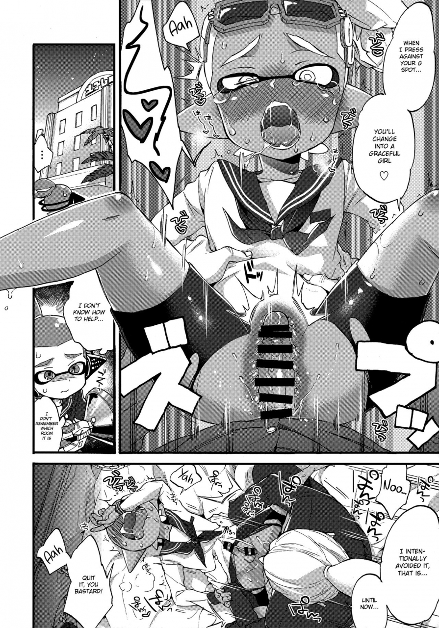 c90-koniro-drops-morishima-kon-oji-san-to-30-sazae-de-hitoban-dou-splatoon-english-shotachan