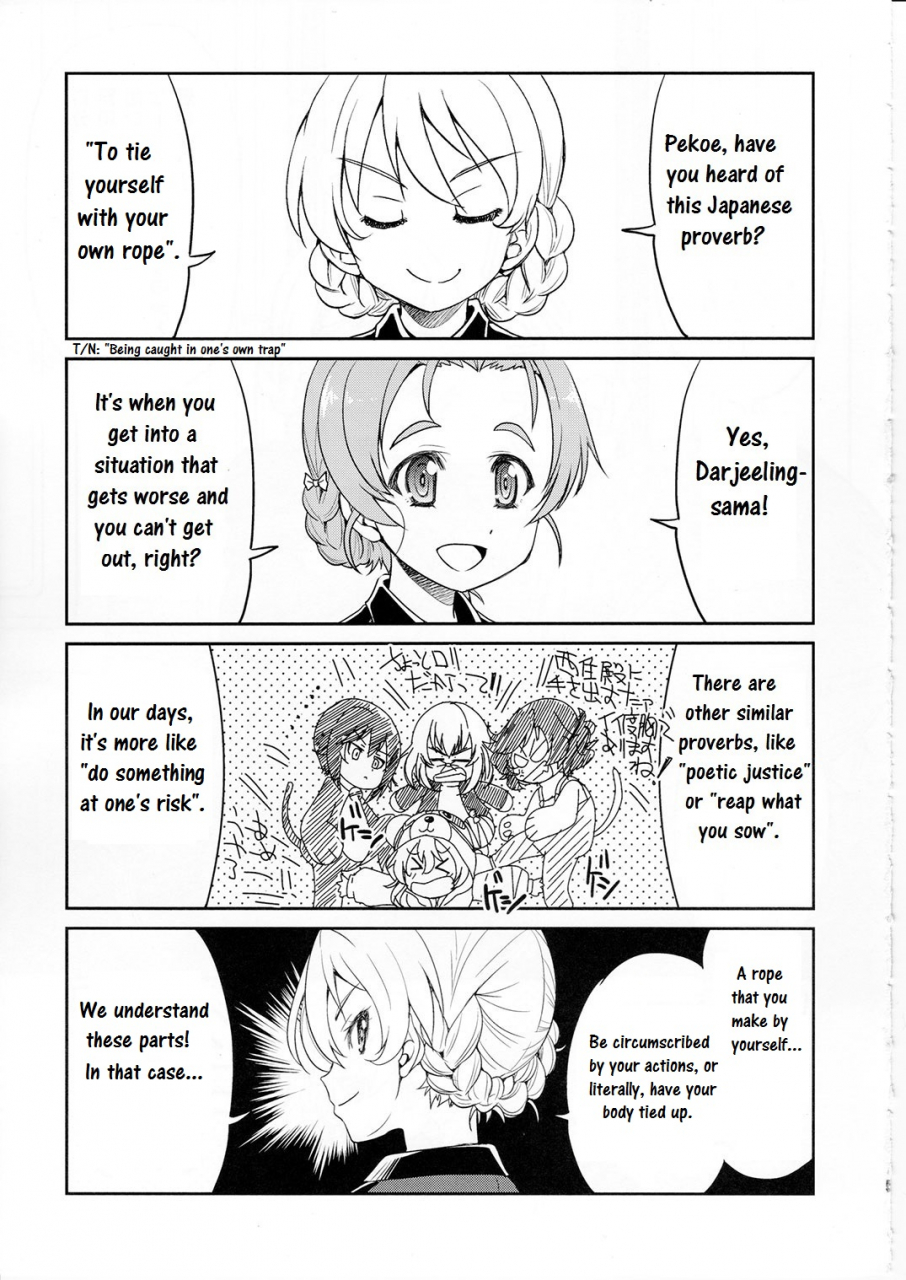 c91-ponyfarm-inoue-yoshihisa-darjeeling-sama-ichiban-shibari-girls-und-panzer-english