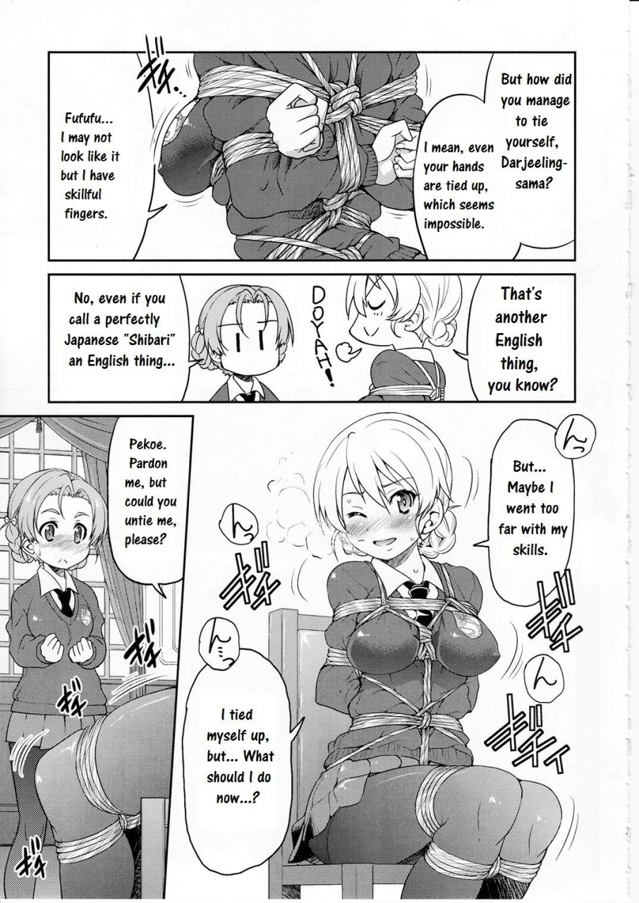 c91-ponyfarm-inoue-yoshihisa-darjeeling-sama-ichiban-shibari-girls-und-panzer-english
