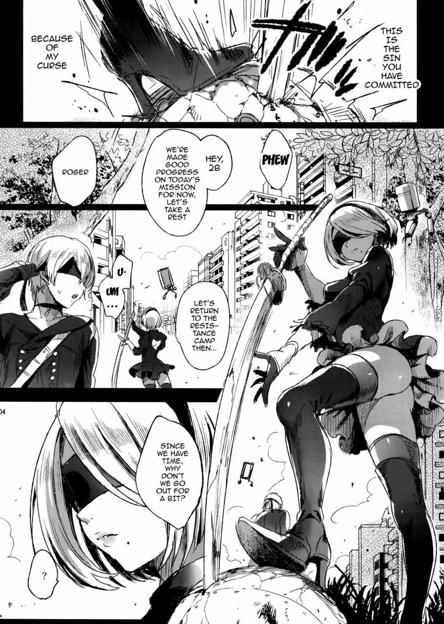 c92-kuromisakaijou-ikezaki-misa-ningyou-yuugi-nier-automata-english-doujinscom