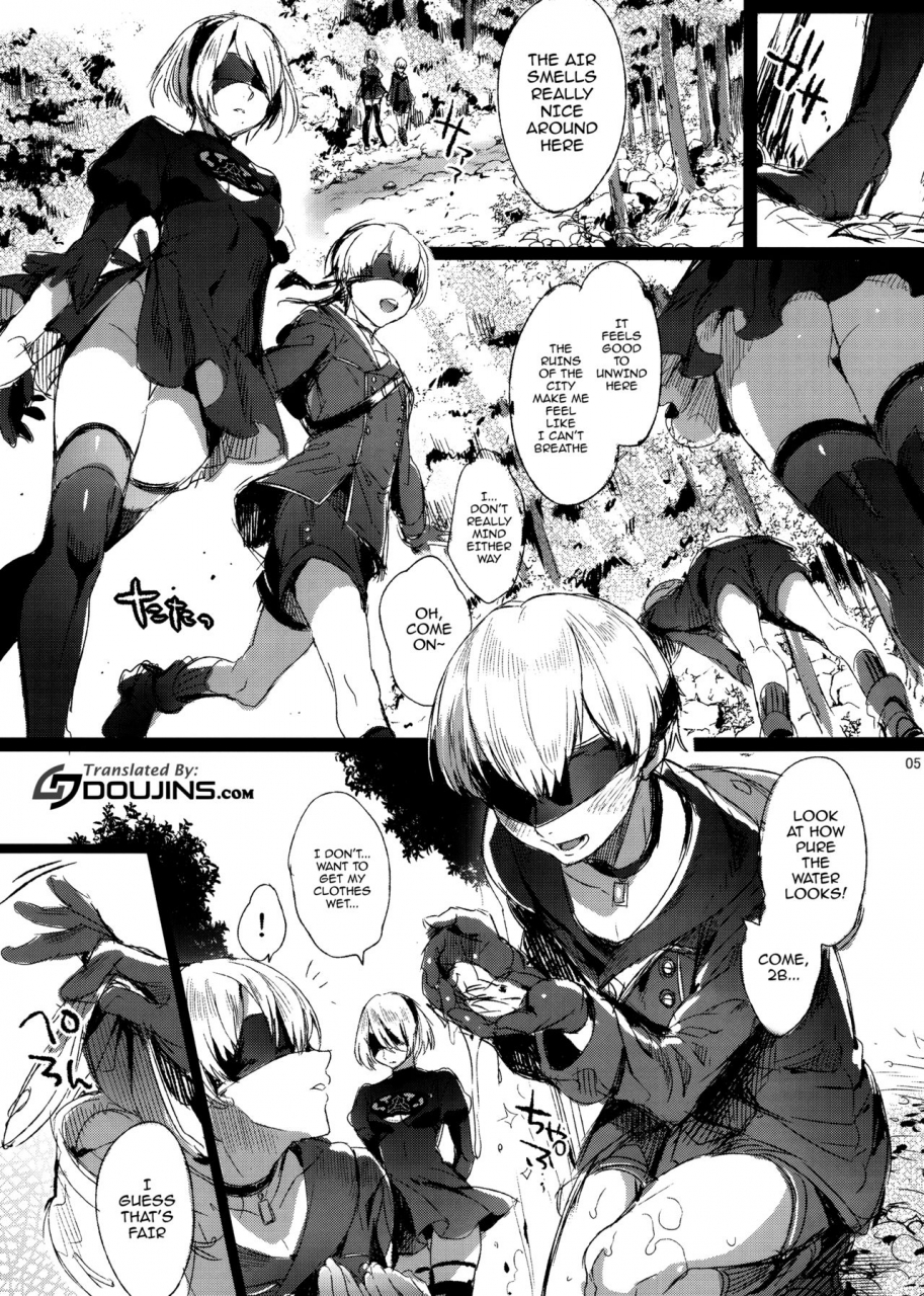 c92-kuromisakaijou-ikezaki-misa-ningyou-yuugi-nier-automata-english-doujinscom