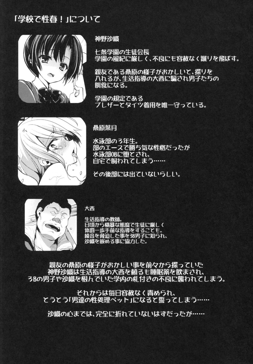 c92-otomekibun-sansyoku-amido-gakkou-de-seishun-13-english-desudesu