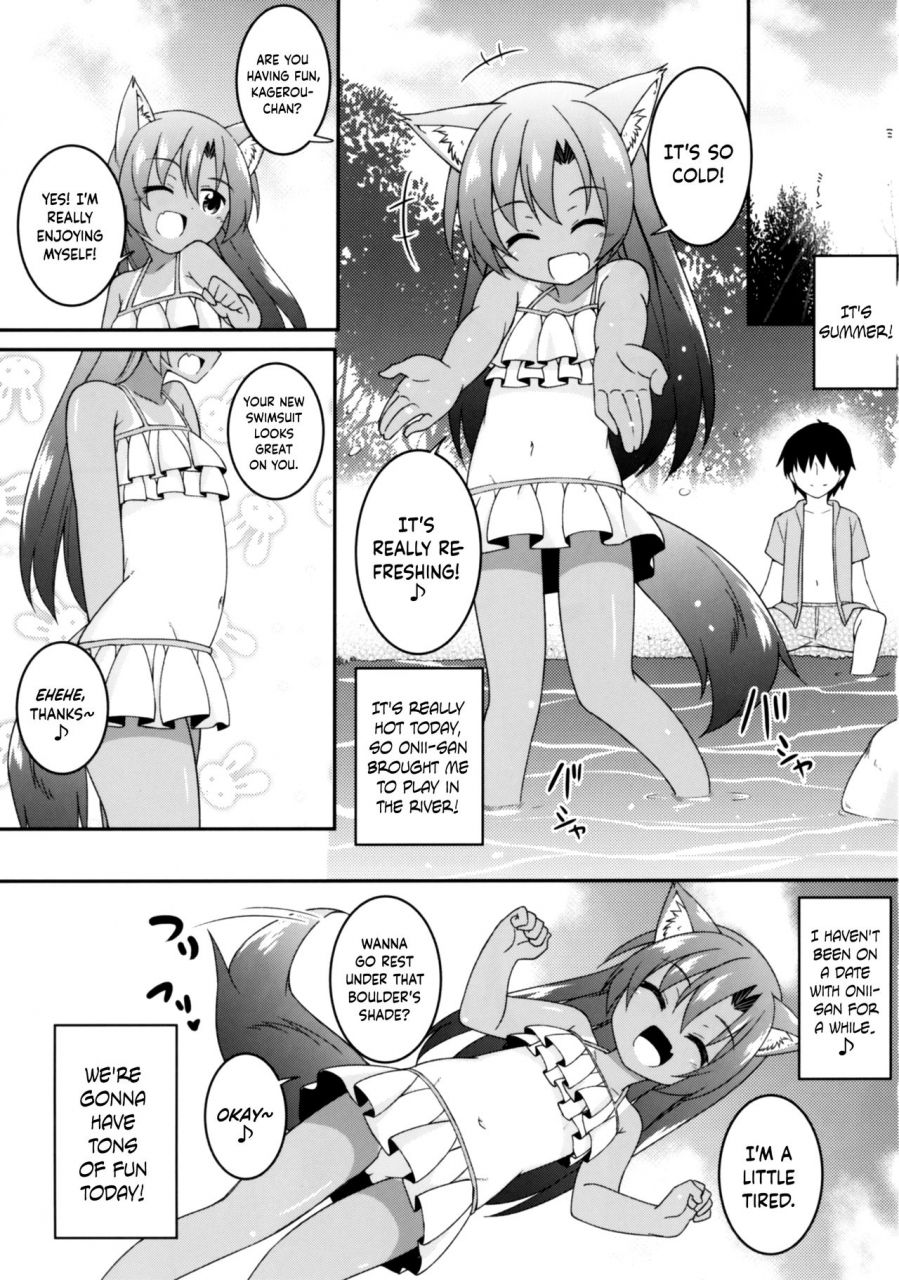 c92-tonzura-douchuu-kazawa-natsuiro-kagerou-summer-colored-kagerou-touhou-project-english-hennojin