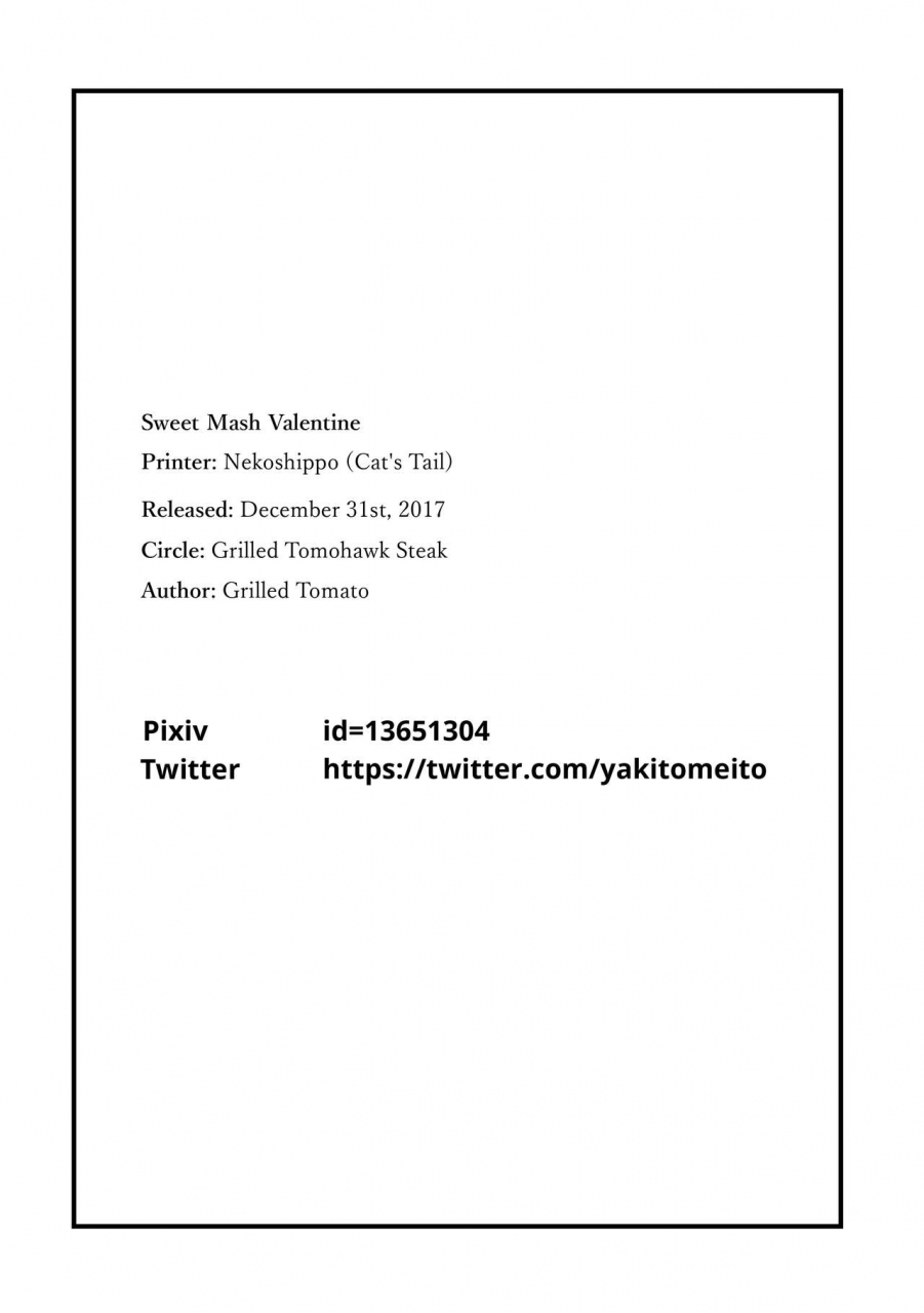 c93-yaki-tomahawk-steak-yakitomato-sweet-mash-valentine-fategrand-order-english-saint-quartz-scans