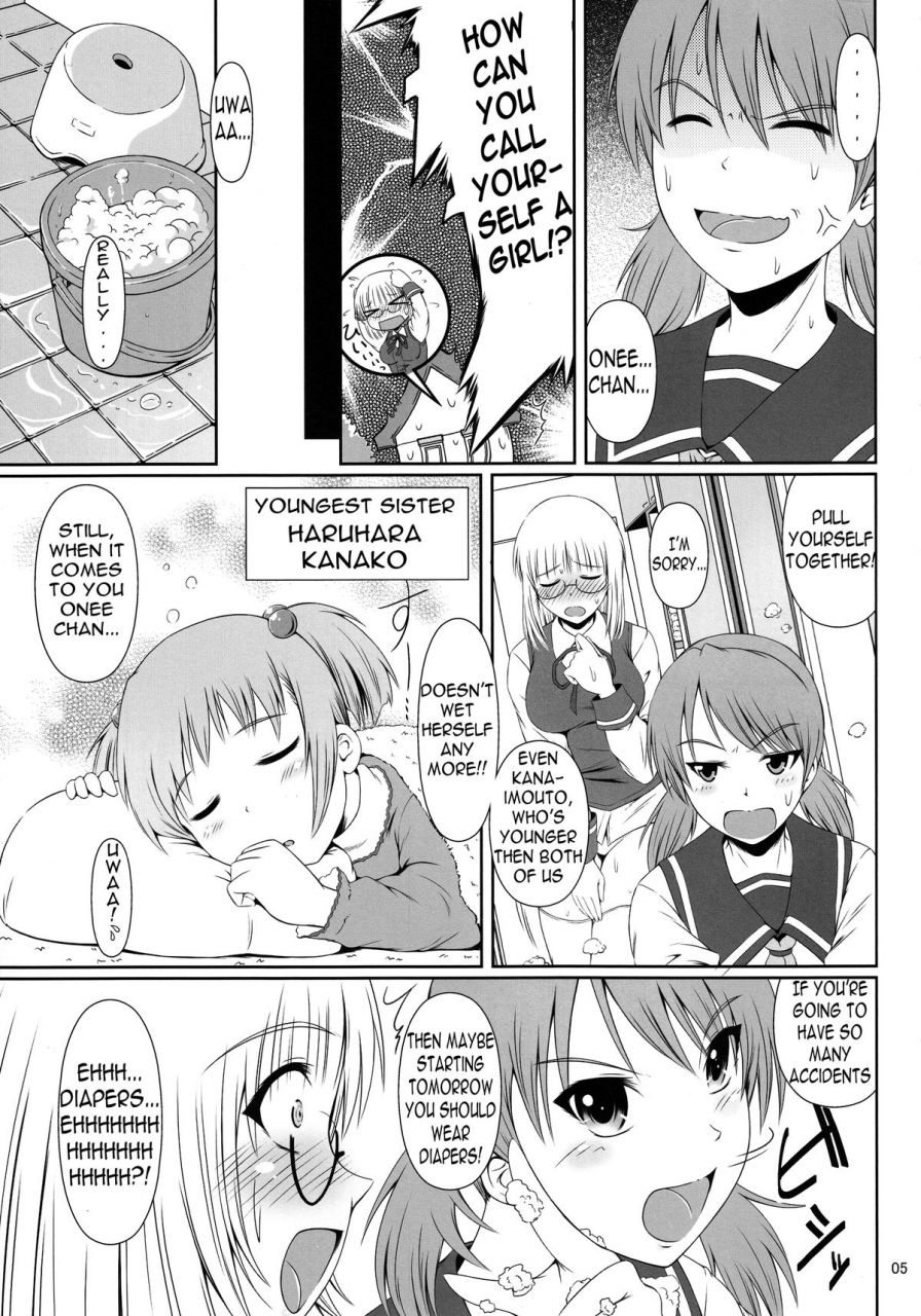 comic18-atelier-lunette-mikuni-atsuko-naisho-nano-haruhara-ke-san-shimai-monogatari-its-a-secret-english-dkn117-laguiole