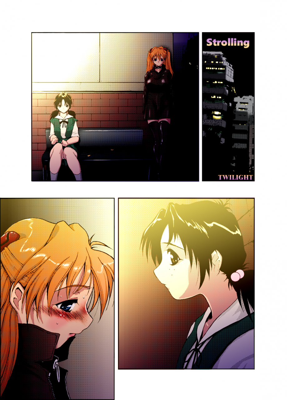 cr31-nikomark-minazuki-juuzou-twilight-sekai-no-chuushin-de-ai-o-sakenda-nikomark-i-cried-out-love-at-the-centre-of-the-world-neon-genesis-evangelion-english-gustmonk-colorized