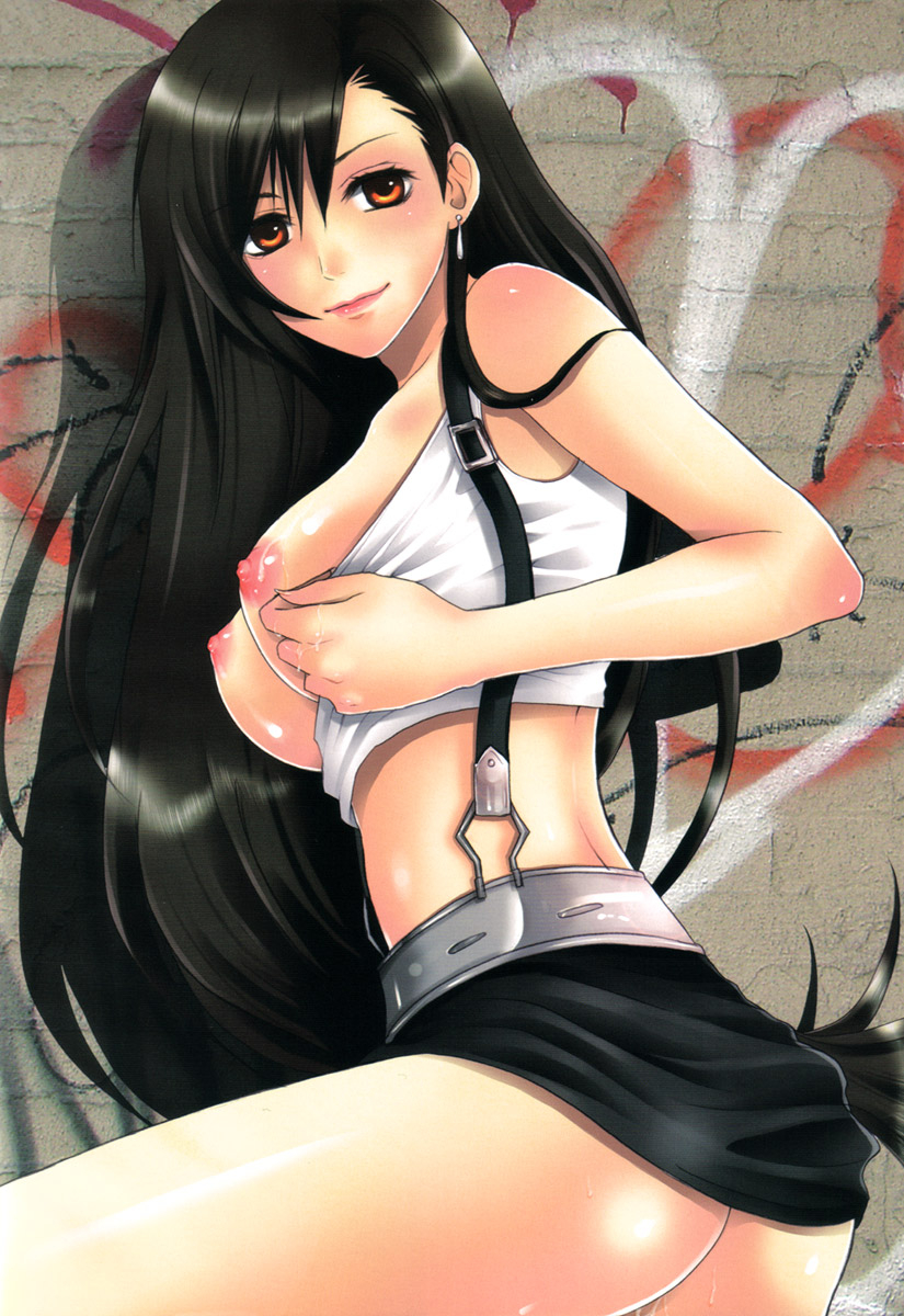 comic-planet-tokorozawa-4-ningen-modoki-random-yuffie-to-kanoke-otoko-final-fantasy-vii-english-kamibana