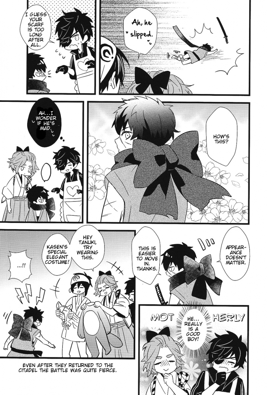 hyattou-ryouran-kimi-no-heart-o-shirahadori-007-007-kizudarake-no-youjuu-touken-ranbu-english-lamperouge-1