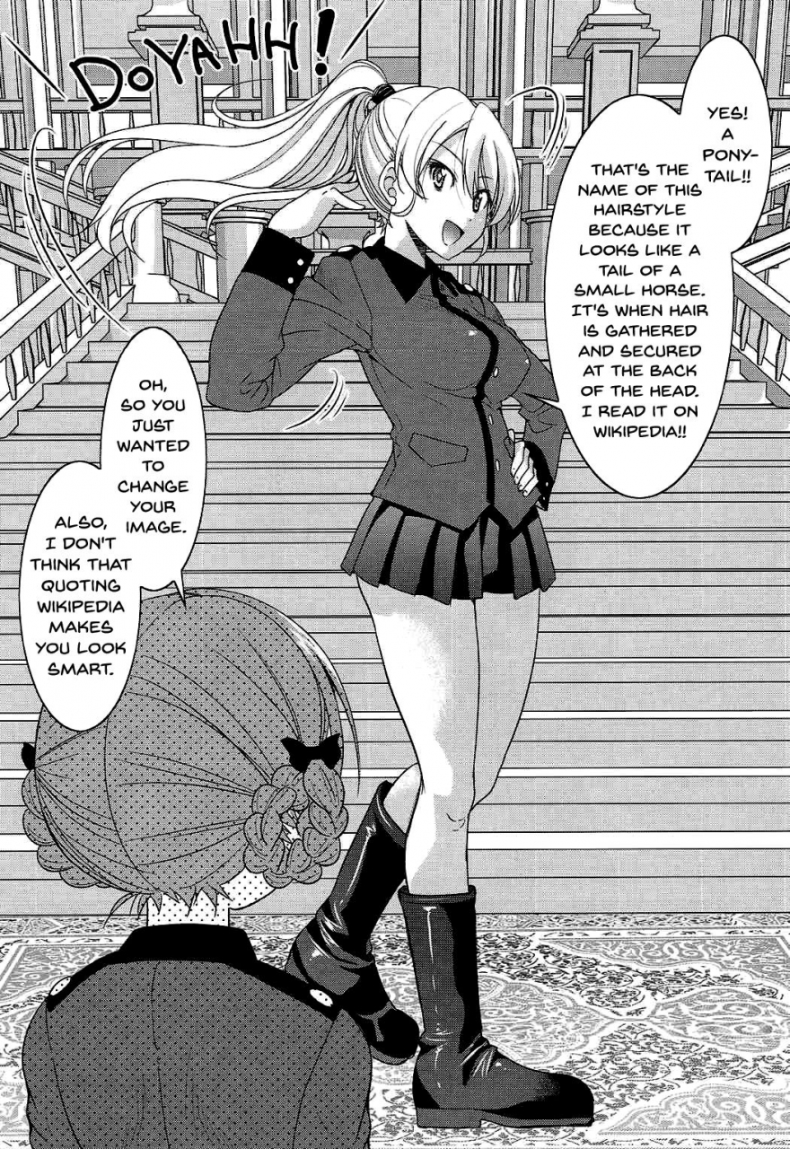 sc2017-autumn-ponyfarm-inoue-yoshihisa-darjeeling-sama-no-ponytail-girls-und-panzer-english-doujinscom