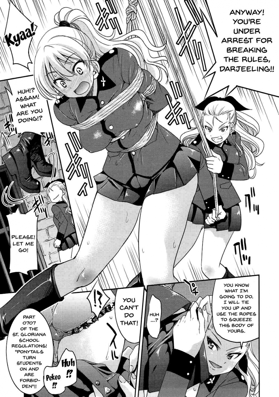 sc2017-autumn-ponyfarm-inoue-yoshihisa-darjeeling-sama-no-ponytail-girls-und-panzer-english-doujinscom